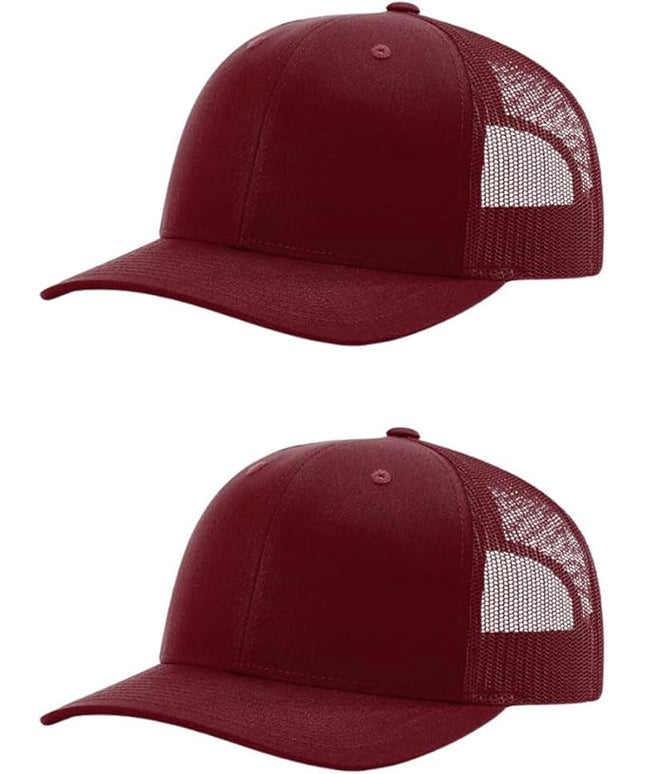 Richardson 112 Classic Six-Panel Adjustable Snapback Trucker Cap | Bulk Packs Available