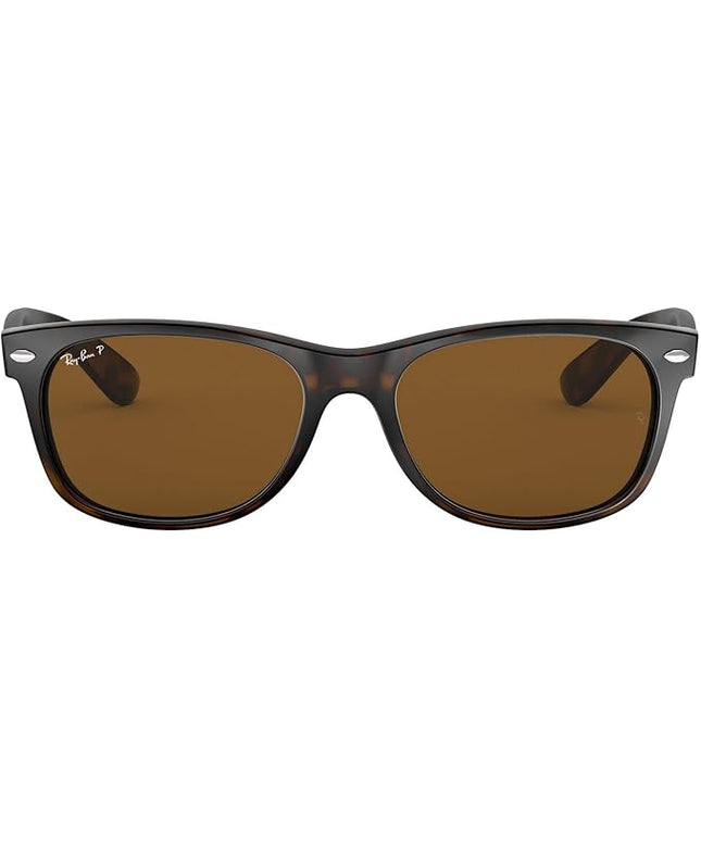 Ray-Ban RB2132 New Wayfarer Polarized Square Sunglasses