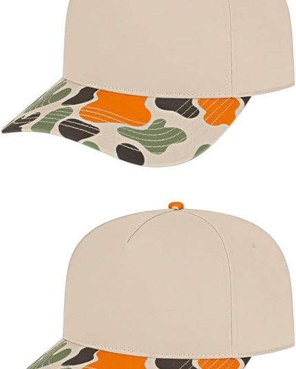 The Hat Pros Cap America i2026 Mid Profile 5-Panel Daybreak Camo Cap w/Quick-Dry Sweatband & Adjustable Snapback