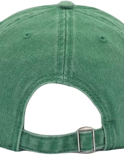 YEANIY Vintage Washed Cotton Plain Baseball Caps Adjustable Unstructured Soft Blank Casual Dad Ball Hats for Men Women