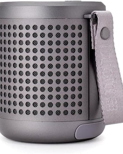 Cubitt Power Go Gen2 Portable Bluetooth Speaker – 16W Loud Sound, Waterproof IPX7, Bluetooth 5.3, Up to 9H Playtime, TWS Pairing, Quick USB-C Charging – Gun Metal
