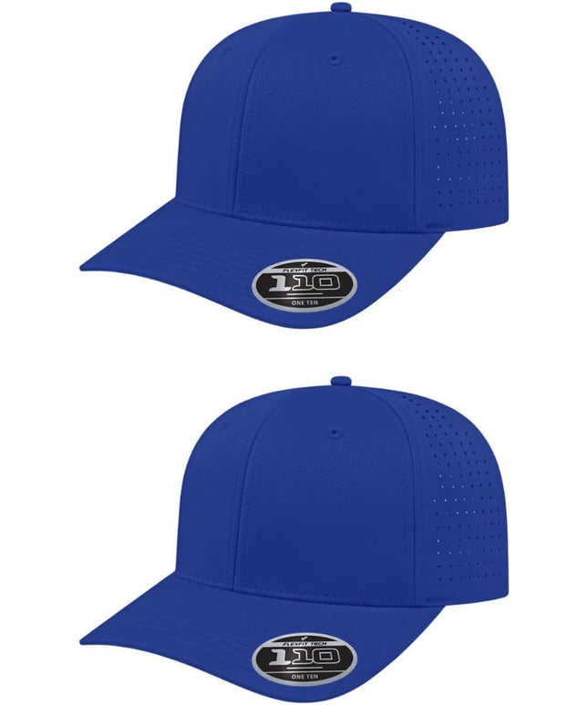 Cap America i8533 Flexfit 110 Perforated Performance Snapback Mid Profile 6-Panel Cap w/UV Guard & Adjustable Snapback