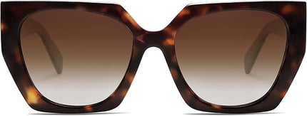 SOJOS Large Oversized Polarized Sunglasses for Women, Big Designer Womens Trendy Square Shades SJ2205