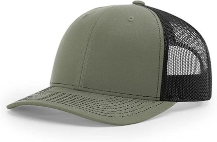 Richardson 112 Classic Six-Panel Adjustable Snapback Trucker Cap | Bulk Packs Available