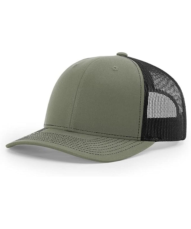 Richardson 112 Classic Six-Panel Adjustable Snapback Trucker Cap | Bulk Packs Available