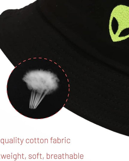 Cotton Bucket Hat for Women Men Summer Travel Sun Beach Bucket Cap, Unisex Outdoor Fisherman Hat