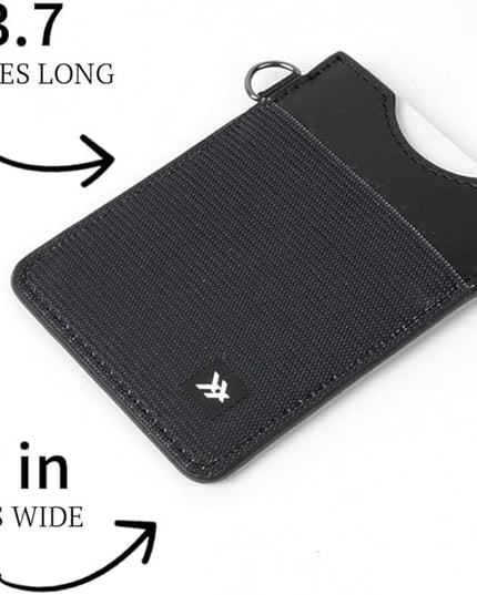 Thread Wallets Ultra Slim Minimalist Card Holder Wallet (Luna Beige)