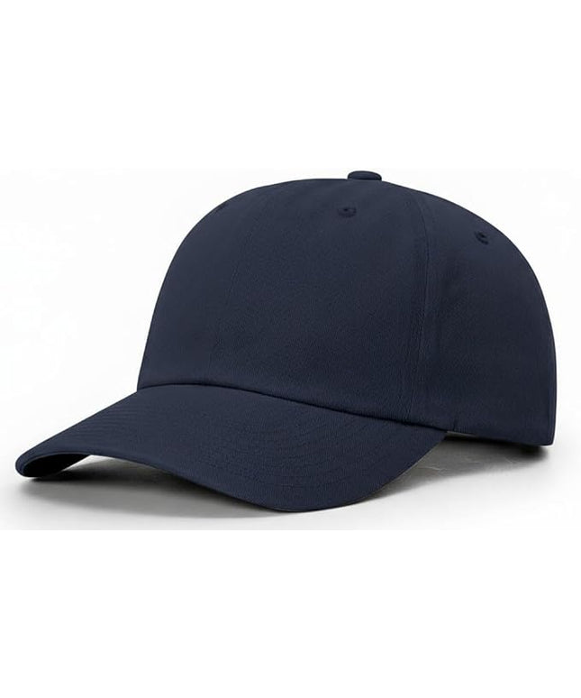 Stitch and Bill Mens Athletic Deep-Crown Baseball Cap 100% Soft Cotton Unstructured Dad Hat Outdoors Adjustable