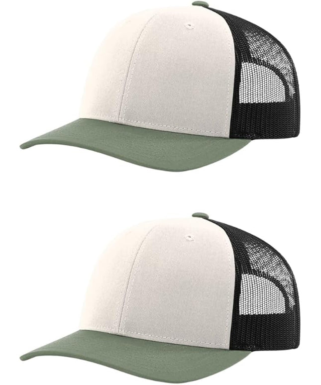 Richardson 112 Classic Six-Panel Adjustable Snapback Trucker Cap | Bulk Packs Available