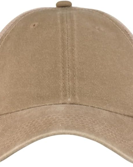 CYGTE Distressed Soft Trucker Hat | XL/XXL Available | Unstructured Vinatge Washed Snapback Baseball Cap for Men Women