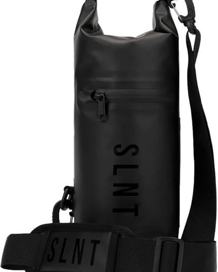 SLNT Waterproof Faraday Dry Bag - 420D Waterproof Nylon Signal Blocking Backpack - Protects Electronics from Water, Spying, Hacking - Blocks RFID, WiFi, Bluetooth, NFC, Cellular, GPS, EMF (2.5 Liter)