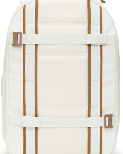 Db Journey Ramverk Backpack - Durable Travel Backpack with Laptop Compartment & Pockets for Work, Luggage with Roller Bag Hook Up System, 21L - Oatmilk