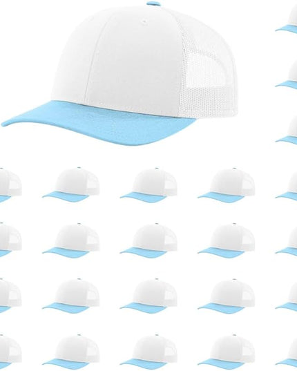 Richardson 112 Classic Six-Panel Adjustable Snapback Trucker Cap | Bulk Packs Available