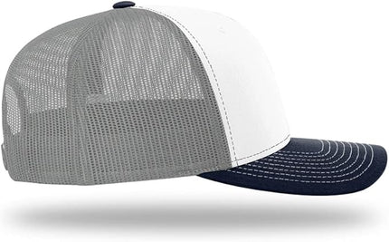 Richardson 112 Classic Six-Panel Adjustable Snapback Trucker Cap | Bulk Packs Available