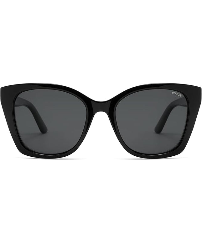 SOJOS Vintage Oversized Cateye Sunglasses Womens UV400 Large Designer Shades Lentes De Sol Para Mujer SJ2634