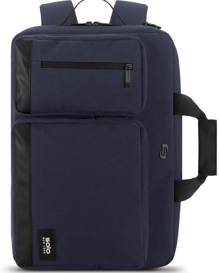 Solo New York Hybrid Briefcase Backpack - Laptop Carrying Bag, Fits 15.6" Computer, Brief for Travel & Work - Duane