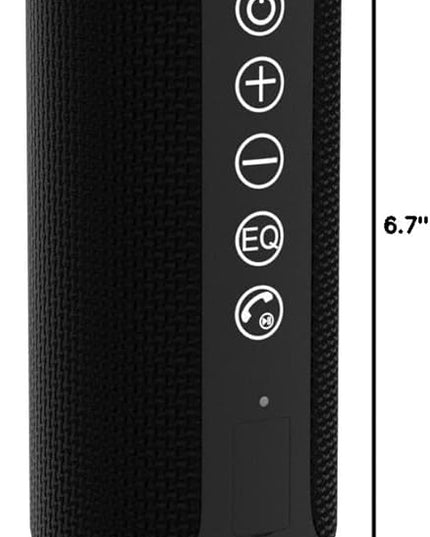 Ortizan Portable Bluetooth Speaker: IPX7 Waterproof, Wireless, Big Sound, Deep Bass, Dual Pairing, 30H Playtime, Valentines Day Gifts for Him, Birthday Gifts for Men Women, Adult White Elephant Gifts