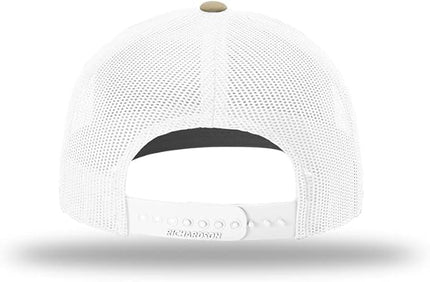 Richardson 112 Classic Six-Panel Adjustable Snapback Trucker Cap | Bulk Packs Available