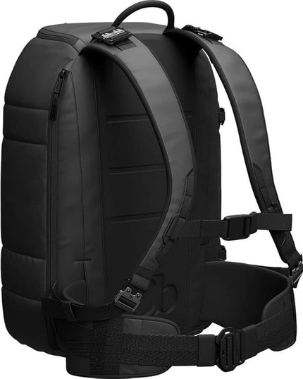 Db Journey Ramverk Backpack - Durable Travel Backpack with Laptop Compartment & Pockets for Work, Luggage with Roller Bag Hook Up System, 26L - Black Out