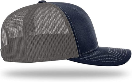 Richardson 112 Classic Six-Panel Adjustable Snapback Trucker Cap | Bulk Packs Available