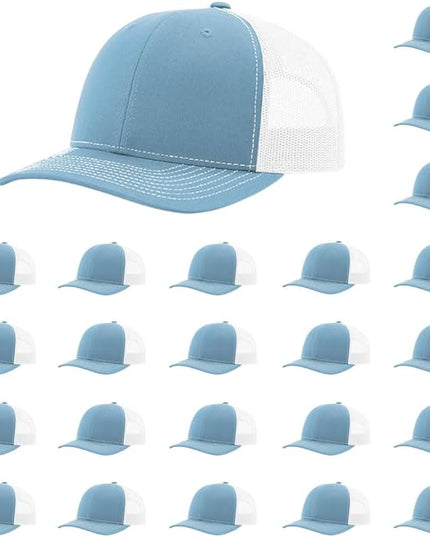 Richardson 112 Classic Six-Panel Adjustable Snapback Trucker Cap | Bulk Packs Available