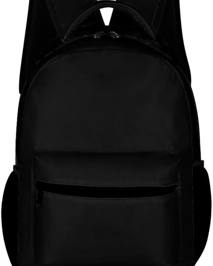 Fashion Black Backpack Lightweight Large Capacity Laptop Daybag for Travel Work