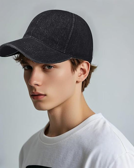 Classic Low Profile Baseball Cap for Men Women Adjustable Cotton Trucker Hats Dad Hat Plain Cap