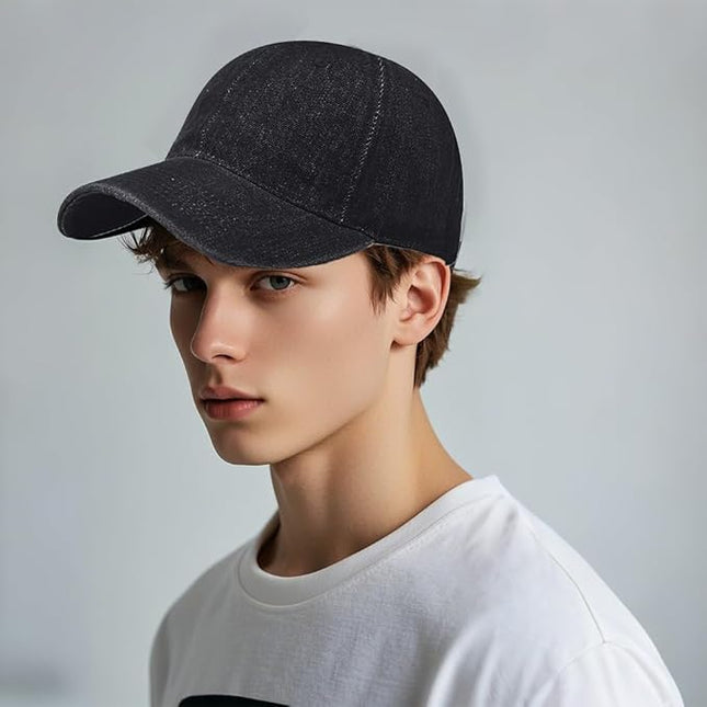 Classic Low Profile Baseball Cap for Men Women Adjustable Cotton Trucker Hats Dad Hat Plain Cap
