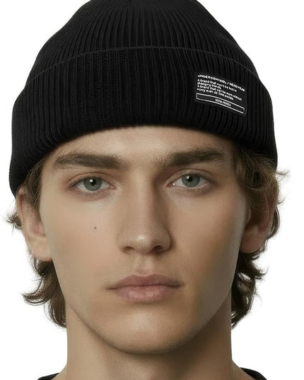 UNDERCONTROL Winter Trawler Fisherman Beanie Men Women Unisex Stylish Plain Docker Skull Hat Roll up Watch Cap Color Pack