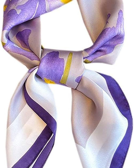Satin Bandanas Head Scarf For Women Hair Scarves Accessories Lightweight Fashion Wrap Neck Silk Sleeping Headscarf