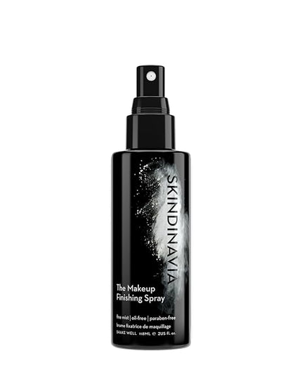 Skindinavia The Makeup Finishing Spray, Classic Makeup Setting Spray, All-Day Wear, Long-Lasting Up to 16+ Hours, Heat-Resistant & Waterproof, Cooling Fine Mist, 2.0 Oz