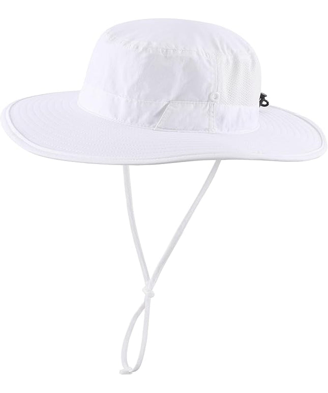 Connectyle Men's Sun Hat UPF 50+ Wide Brim Bucket Hats for Fishing Hiking Gardening Adjustable Boonie Hat Outdoor Safari Hats