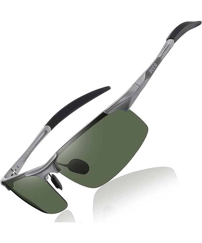 DUCO Mens Sports Polarized Sunglasses UV Protection Sunglasses for Men 8177s