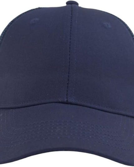 TSSGBL Classic Mesh Trucker Hat, Small & OSFM & XXL Options, Men Women Basic Adjustable Snapback Plain Blank Baseball Cap