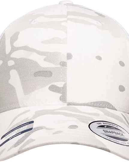 Yupoong Classic Premium Mesh 6 Panel Retro Trucker Cap | Mid Profile Snapback | OSFA | Bulk Pack Available