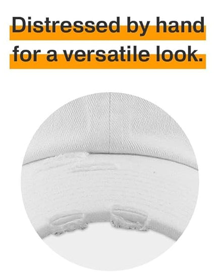 KBETHOS Vintage Washed Distressed Cotton Dad Hat Baseball Cap Adjustable Polo Trucker Unisex Style Headwear