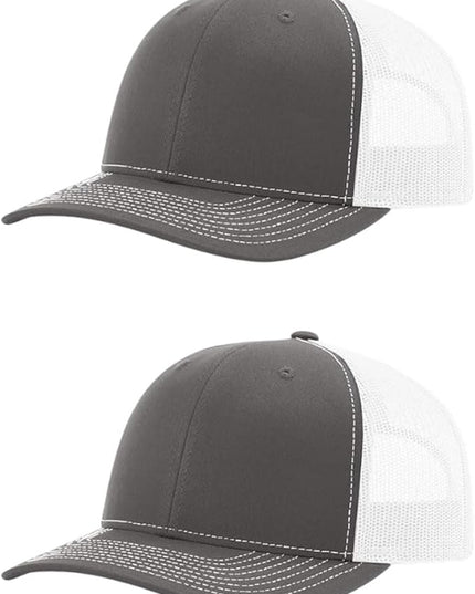 Richardson 112 Classic Six-Panel Adjustable Snapback Trucker Cap | Bulk Packs Available