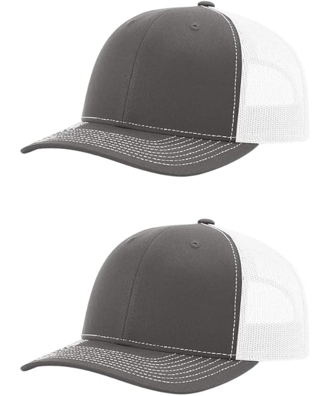 Richardson 112 Classic Six-Panel Adjustable Snapback Trucker Cap | Bulk Packs Available
