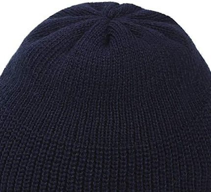 UNDERCONTROL Winter Trawler Fisherman Beanie Men Women Unisex Stylish Plain Docker Skull Hat Roll up Watch Cap Color Pack
