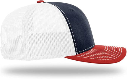 Richardson 112 Classic Six-Panel Adjustable Snapback Trucker Cap | Bulk Packs Available