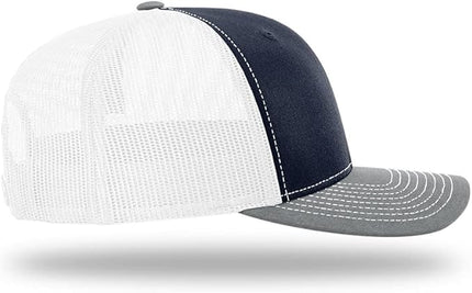Richardson 112 Classic Six-Panel Adjustable Snapback Trucker Cap | Bulk Packs Available