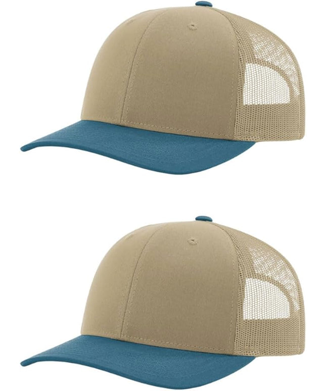 Richardson 112 Classic Six-Panel Adjustable Snapback Trucker Cap | Bulk Packs Available