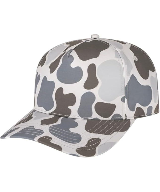 The Hat Pros Cap America i2026 Mid Profile 5-Panel Daybreak Camo Cap w/Quick-Dry Sweatband & Adjustable Snapback