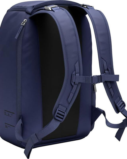 Db Journey Ramverk Backpack - Durable Travel Backpack with Laptop Compartment & Pockets for Work, Luggage with Roller Bag Hook Up System, 26L - Blue Hour