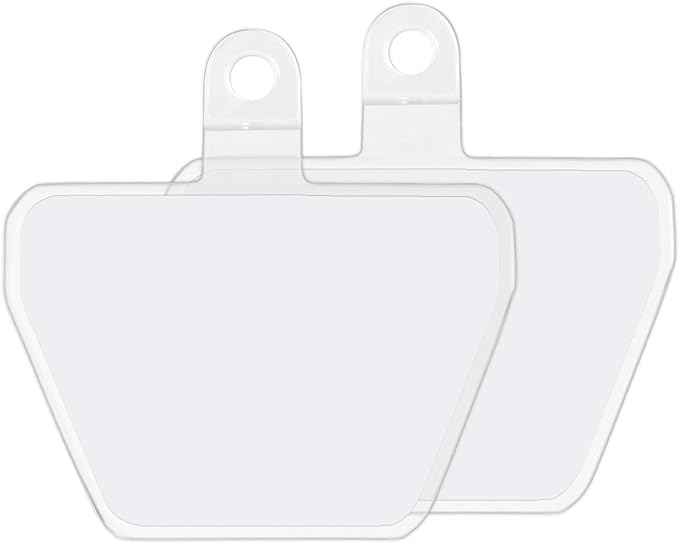 COCASES 2 Pack Phone Tether Tab, Phone Strap Replacement Part for Smartphone Safety Tether (White)