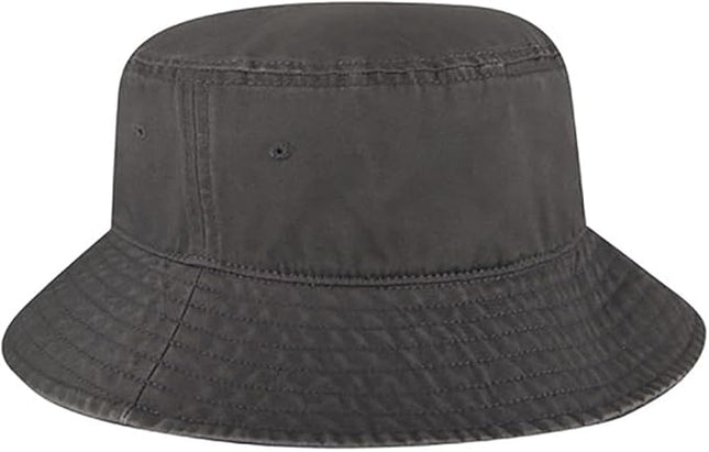 Ashen Fane Garment Washed Combed Cotton Twill Packable Lightweight Unisex Bucket Hat