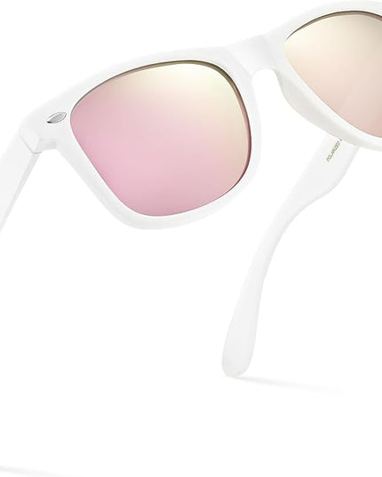 Retro Rewind Polarized Sunglasses for Men and Women - UV Protection Classic Sun Glasses