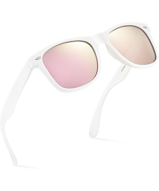 Retro Rewind Polarized Sunglasses for Men and Women - UV Protection Classic Sun Glasses