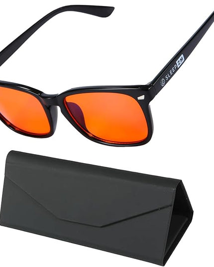 100% Blue Light Blocking Glasses - Women + Men - Better Sleep - Anti Eye Strain Protection - Computer Screens Gaming