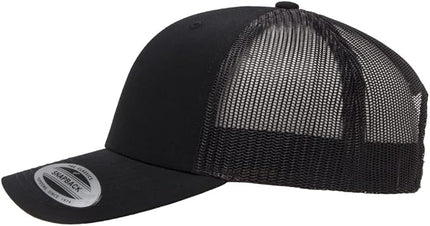 Yupoong Classic Premium Mesh 6 Panel Retro Trucker Cap | Mid Profile Snapback | OSFA | Bulk Pack Available